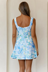 Clio Side Flare Hem Mini Dress