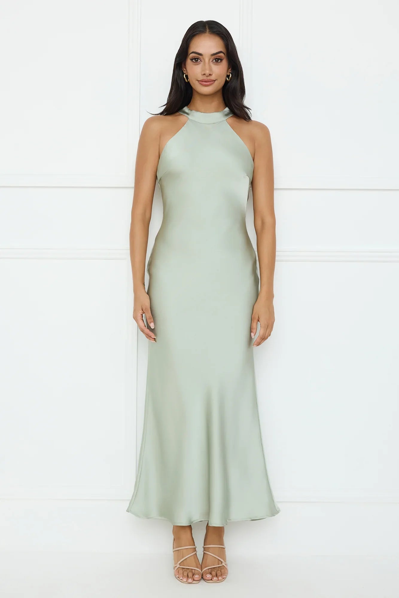Icon Status Satin Maxi Dress